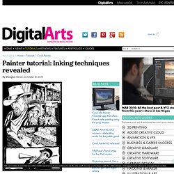 Inking techniques revealed - Corel Painter Tutorial