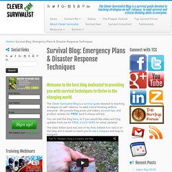 Modern Disaster Response Techniques