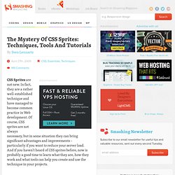 The Mystery Of CSS Sprites: Techniques, Tools And Tutorials « Sm
