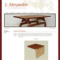 Custom Furniture and Cabinetry in Boise, Idaho by J. Alexander Fine Woodworking