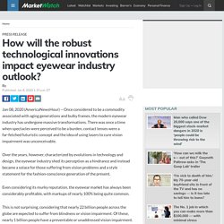 How will the robust technological innovations impact eyewear industry outlook?