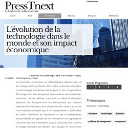 L'évolution de la technologie dans le monde et son impact économique