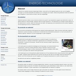 Duurzame energie - Informatie - Nieuws - Innovaties - Blog