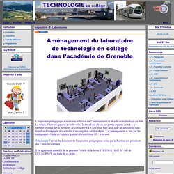 Site Académique Technologie Collège - Inspection - 5 -Laboratoires