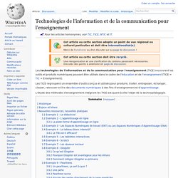 Par l'enseignement