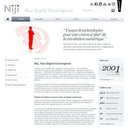 Société - Niji - Usages & technologies de la convergence numérique