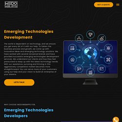 Emerging Technologies Development - Emerging Technologies Developers