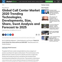 Global Call Center Market Outlook, Industry Analysis and Prospect 2025