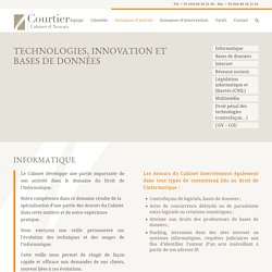 Technologies et innovation