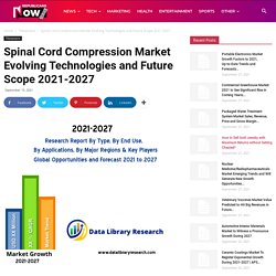 Spinal Cord Compression Market Evolving Technologies and Future Scope 2021-2027 - Republicansnow