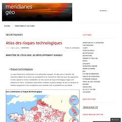 Atlas des risques technologiques