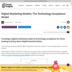 The Technology Acceptance Model