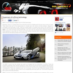 Supercars of e-Drive technology