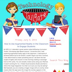 How to Use Augmented Reality in the Classroom to Engage Students