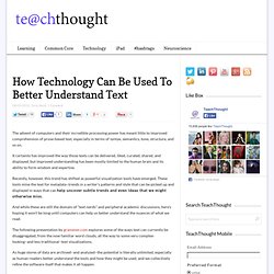 How Technology Can Be Used To Better Understand Text