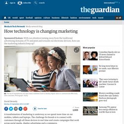How technology is changing marketing