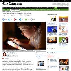 How technology is changing childhood