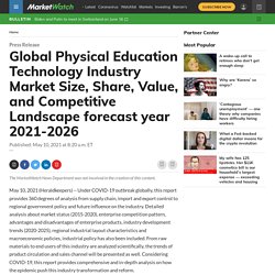 May 2021 Report on Global Physical Education Technology Industry Market Overview, Size, Share and Trends 2021-2026