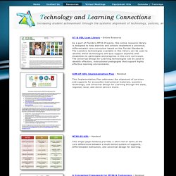 Technology & Learning Connections