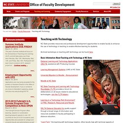 NCSU Office of Faculty Development