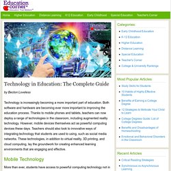 Technology in Education: The Complete Guide