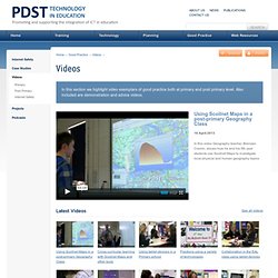 PDST Technology in Education - Videos