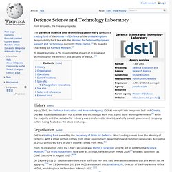 Defence Science and Technology Laboratory