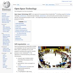 Open-space technology
