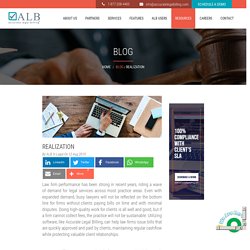 Technology Enhancing Financial Health of Law Firms