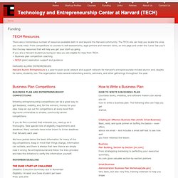 Technology and Entrepreneurship Center at Harvard (TECH)