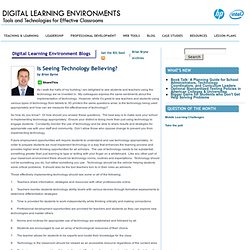 digital learning environs