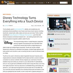 Disney Technology Turns Everything into a Touch Device