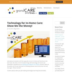 Technology for In-Home Care - High Technology Home Care