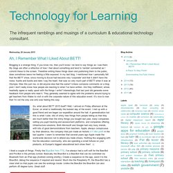 Technology for Learning