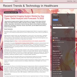 Recent Trends & Technology in Healthcare: Hyperspectral Imaging System Market by Key Types, Detail Analysis and Forecasts To 2023