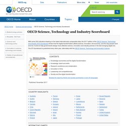 OECD Science, Technology and Industry Scoreboard