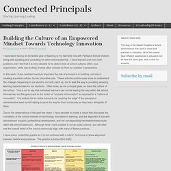 Building the Culture of an Empowered Mindset Towards Technology Innovation