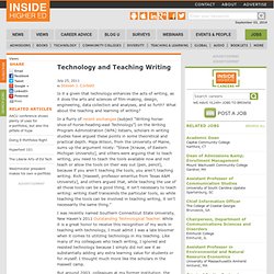 Technology and Teaching Writing