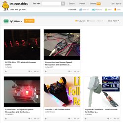 Technology Arduino Instructables