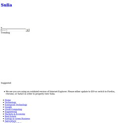 Sulia - Tech News