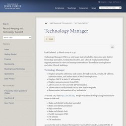 Technology Manager