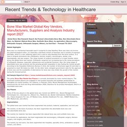 Recent Trends & Technology in Healthcare: Bone Wax Market Global Key Vendors, Manufacturers, Suppliers and Analysis Industry report 2027
