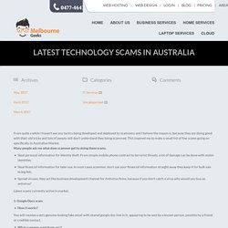 Currently Active Technology Scams in Market