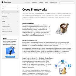 Cocoa - Mac OS X Technology Overview