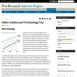 Older Adults and Technology Use