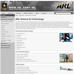 U.S. Army Research Laboratory