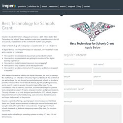Best Technology for Schools Grant