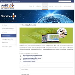 Technology Services at AABSyS