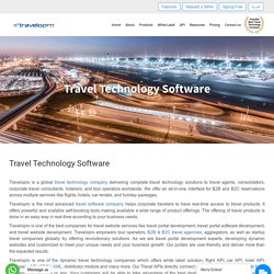 Travel Technology Software
