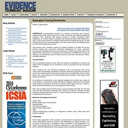 Evidence Technology Magazine - Superglue Fuming Doorknobs